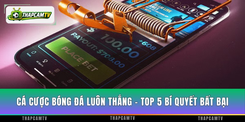 Cá Cược Bóng Đá Luôn Thắng - Top 5 Bí Quyết Bất Bại